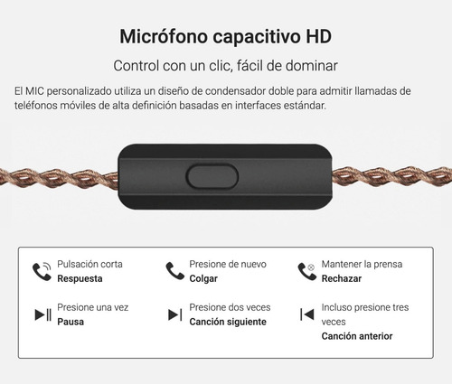Imagen 4 de 9 de Auriculares In Ear Kz Zs10 Pro Monitoreo 5 Vias Nuevo Modelo