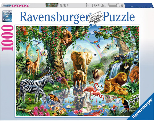 Rompecabezas 1000 Piezas Ravensburger Aventuras En La Selva