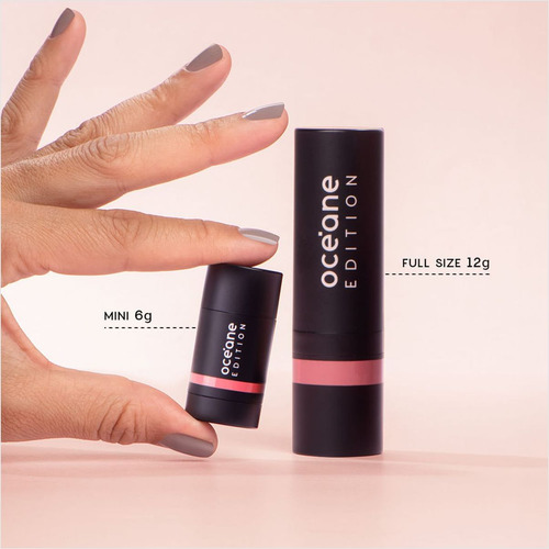 Oceane Edition Mini Blush Em Bastão Cloudy Pink 6g