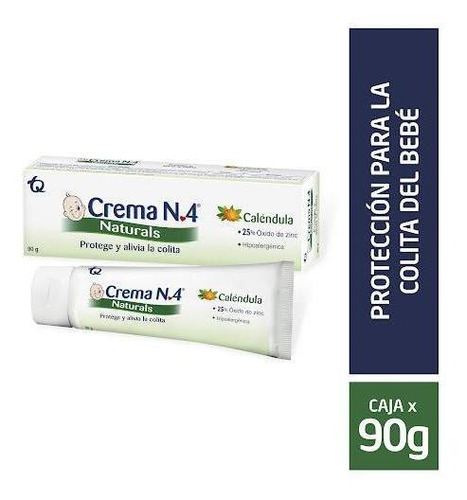 Crema Anti Pañalitis Crema N4 Natural X 90 Gr