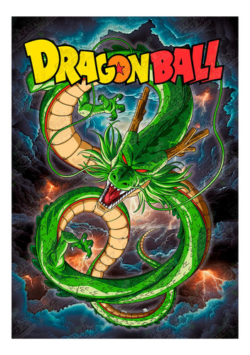 Shen Long Dragon Ball Z, Póster Afiche Anime Tv