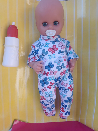 Bebe Bebote Muñeco Milo Baby Rose Medida 42 Cm