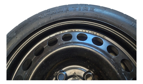 Estepe Fino Aro 15 Pneu T125/80d15 Hyundai Hb20 2013-23 5291