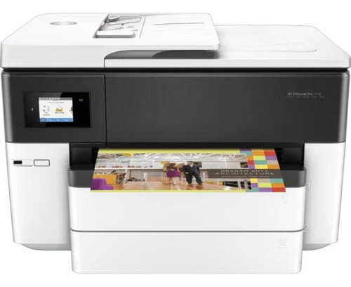 Impressora Hp Officejet Pro 7740 - Multifuncional A3 Seminov Branco (Usado)