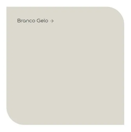 Pintura acrílica con acabado de seda satinada color blanco hielo, 3,6 l