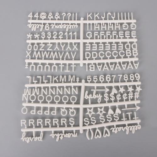Letras For Tablero De Mensajes De Fieltro For Decoración D
