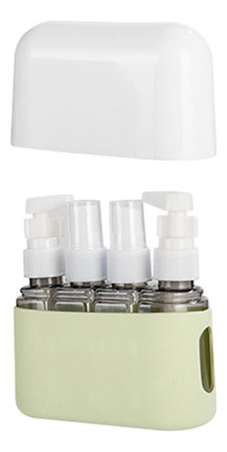 Botellas De Viaje Para Artículos De Tocador 4 Piezas Verde