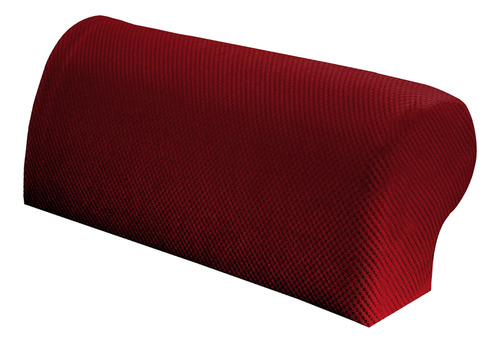2 Pares (2pattern) Sofá Reposabrazos Sillón Rojo