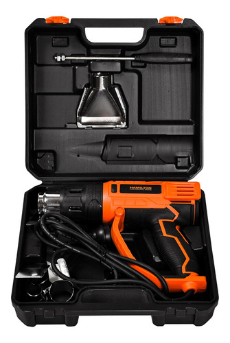 Imagen 1 de 9 de Pistola De Calor Hamilton 2000w Accesorios Maletin Hpc002