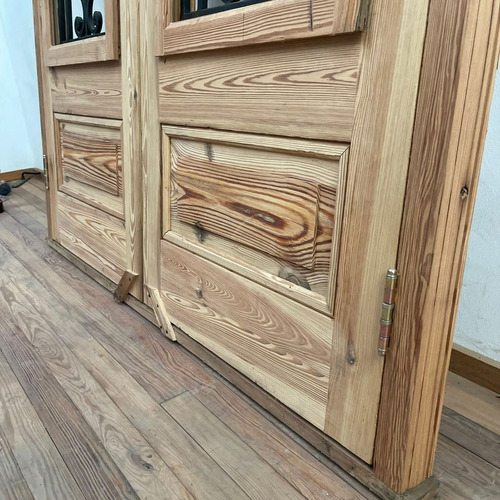 Puerta De Entrada Doble Hoja Colonial - Cod: 6068
