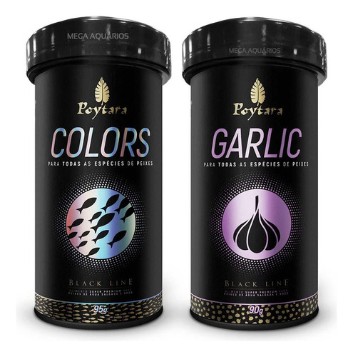 Poytara Garlic + Colors Ração Potencializar Cor Peixes Kp6