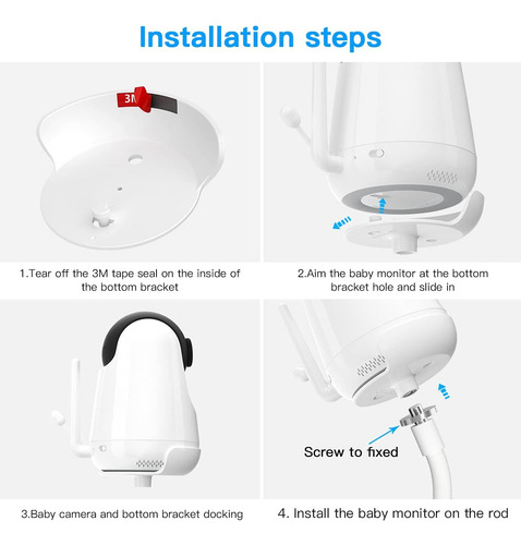 Soporte Para Monitor De Bebé Para Vava Y Hipp, Soporte Para