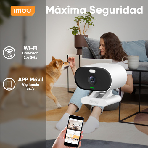 Cámara Ip Wifi 2mp C22fn-plus-32 Con Microsd 32gb Imou Versa