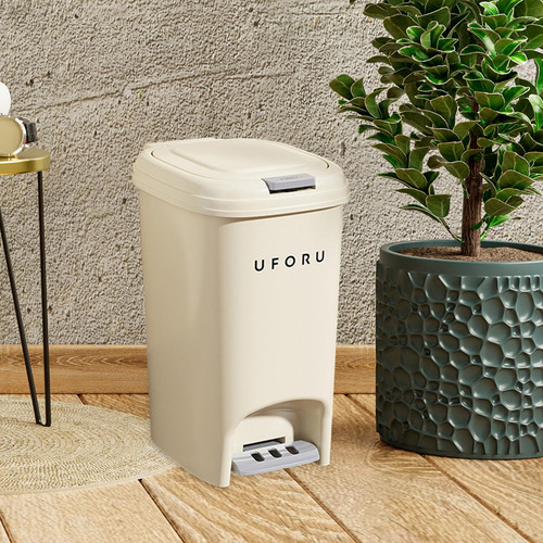 Lixeira Com Pedal, Recipiente De Lixo, Simples, Passo Na 20l