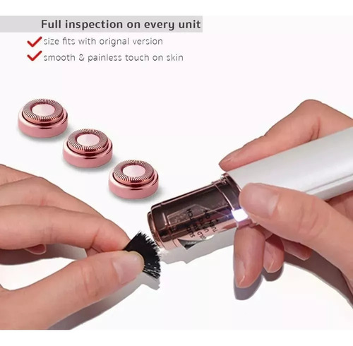 Depiladora Con Cabezal De Repuesto Flawless Finishing Touch0