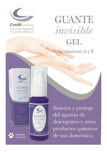 Guante Invisible (serum Protector De Manos) De Crear - 30 Ml