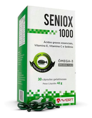 Imagem 2 de 2 de Seniox 1000mg X 30 Cápsulas