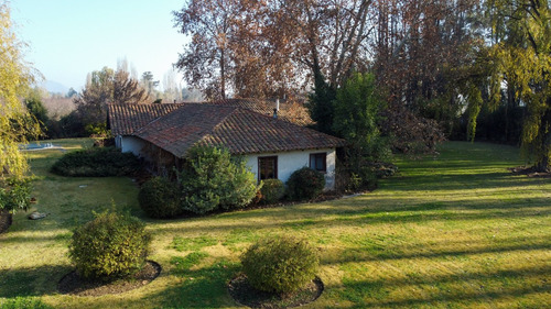 Campo En Rengo Con Casa Patronal Y Plantación De Almendros