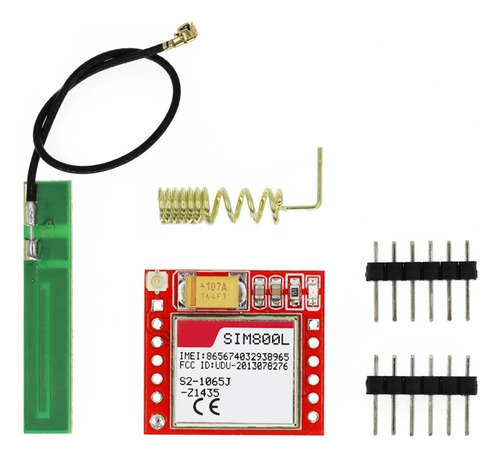 Placa Adaptadora Gprs Sim800l, Módulo Gsm, Tarjeta Micro-sim