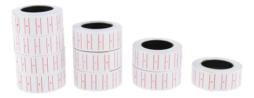 2x Papel De Precio Para Etiquetadora De Pistola De Precio