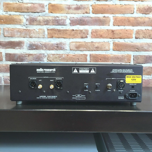Imagen 6 de 8 de Conversor Digital Analógico Valvula Audio Research Dac3 Mkii