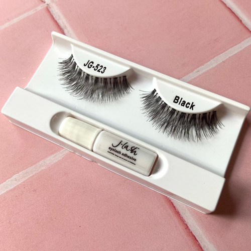 J Lash Kit De Pestañas Postizas Con Pegamento Mini