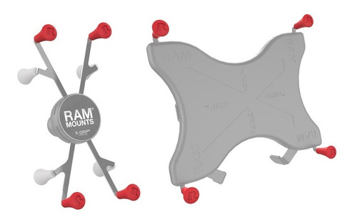 Imagen 3 de 3 de Repuestos De Goma Para Xgrip Ram Mounts Rojos