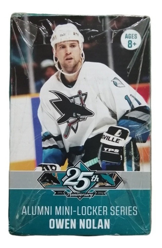 Coleccionable Mini Casillero Owen Nolan Sn Jose Sharks! 