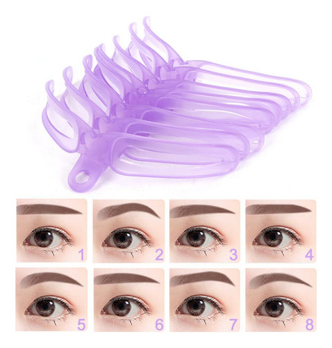 Plantilla De Cejas, 12 Kit De Shaper De Ceja, Plantilla De C