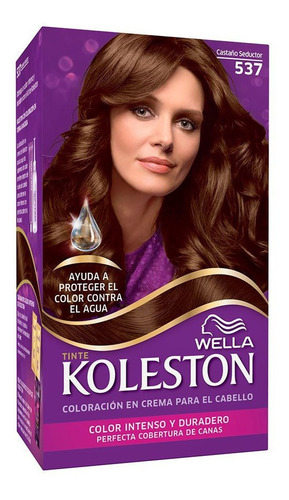 Imagen 1 de 1 de Koleston Kit Castaño Seductor 537 - D**