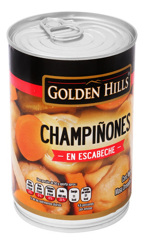 5 Pack Champinones En Escabeche Golden Hills 380