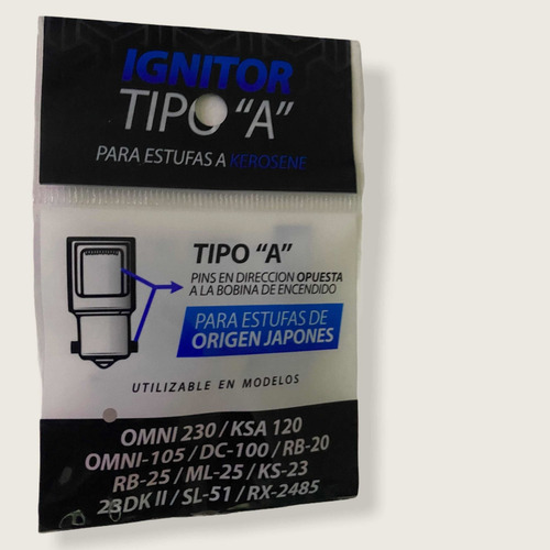 Imagen 2 de 2 de Ignitor Estufas Toyotomi Calma Kerona Fensa Mojostore1