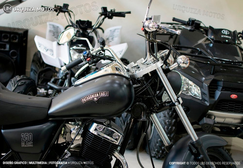 Moto Patagonian 250 Black 0km Zanella Urquiza Motos Chopper