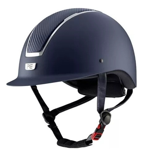 Premier Equine Casco De Equitacion Unisex Mod.4901 Col. Navy