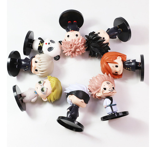 Figura Jujutsu Kaisen Itadori Yuji Gojo Satoru E Bonecos