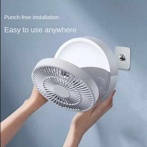 Ventilador De Aire Circulante Inalámbrico Con Control Remoto
