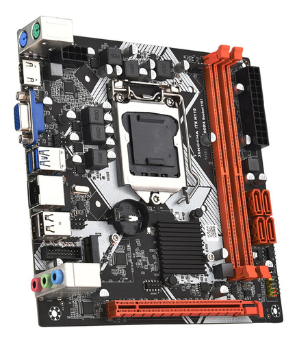 Placa-mãe De Computador H110 Itx Lga1151 Ddr4 Suporta 32 Gb