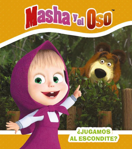 Masha Y El Oso. ¿jugamos Al Escondite? (libro Original)