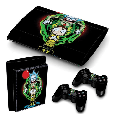 Skin Personalizado Ps3 Super Slim (0390)