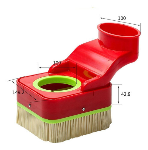 Zapato De Polvo Cnc Wearworking Cubierta De Polvo Ligero