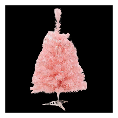 De Navidad Rosa Sin Iluminar De 24 Pulgadas Árbol De