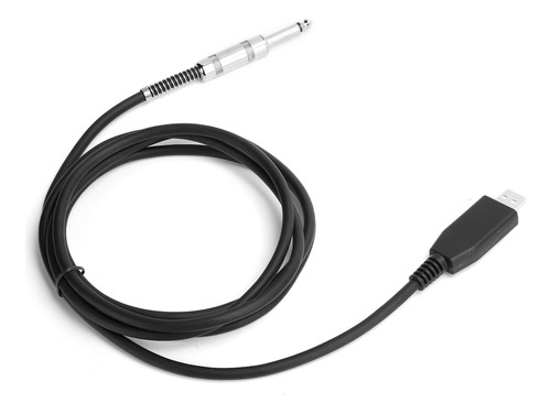 Cable De Conexión De Bajo De Guitarra A Usb Link, Conector M