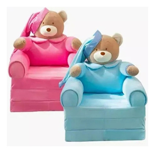 Sofá Plegable For Niños Pequeños, Sillón, Funda Lavable A2