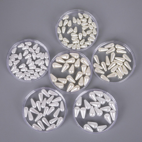 Cuentas De Perlas De Imitación De 6x14mm 400uds Pequeña