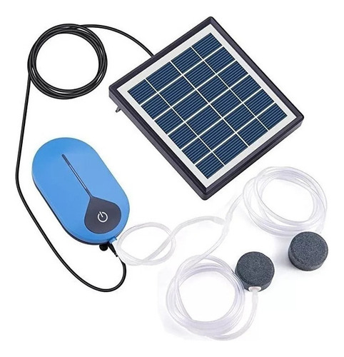 J Bomba De Oxigênio Solar Oxigenador De Tanque De Peixes
