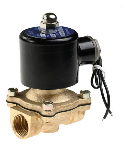 Electrovalvula Valvula De Pulgada Gas, Agua, Aire