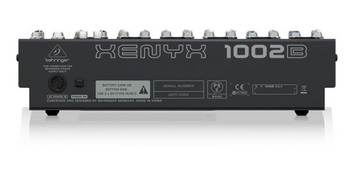 Imagen 3 de 6 de Consola Behringer Mezcladora Xenyx 1002b 10 Canales Oferta!!