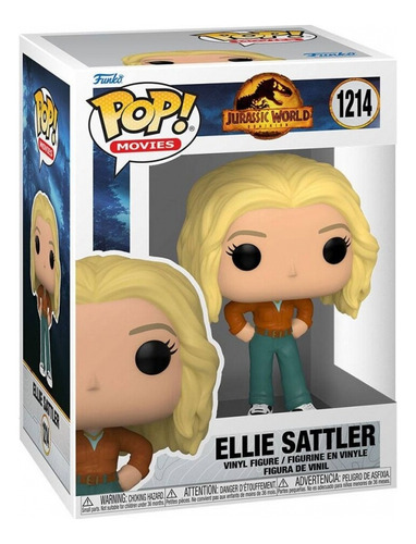 Funko 62225 Pop Movies Jurassic World Dominion Ellie Sattler