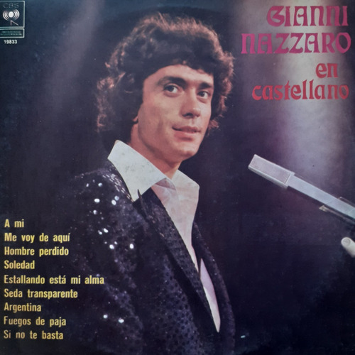 Vinilo Gianni Nazzaro (en Castellano)