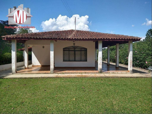 Imagem 2 de 30 de Linda Chácara Com 3 Dormitórios, Piscina, Córrego, Pomar, Ótimo Bairro, À Venda, 12000 M² Por R$ 800.000 - Zona Rural - Pinhalzinho/sp - Ch0833